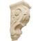 Ekena Millwork 4 7/8"W x 5 1/2"D x 10 7/8"H Medium Grape Bunches Corbel, Rubberwood COR04X05X10GRRW - alternate 1